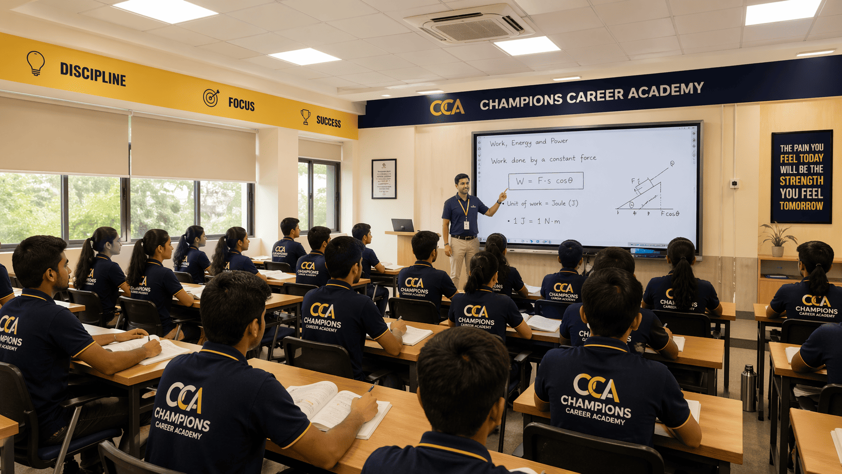 Smart Classrooms at Champions Career Academy Washim